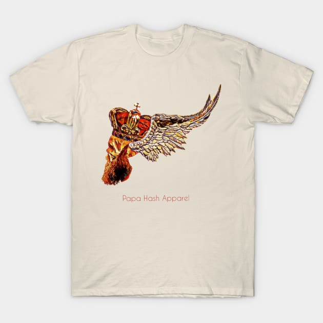 Papa Hash Apparel: The King T-Shirt by Papa Hash's House of Art